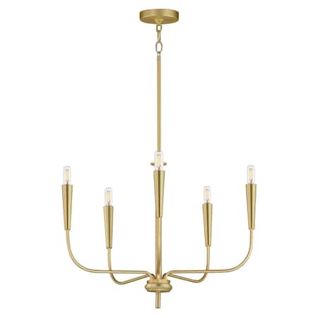 Maxim Lighting Vela 5-Light Chandelier 24815SBR